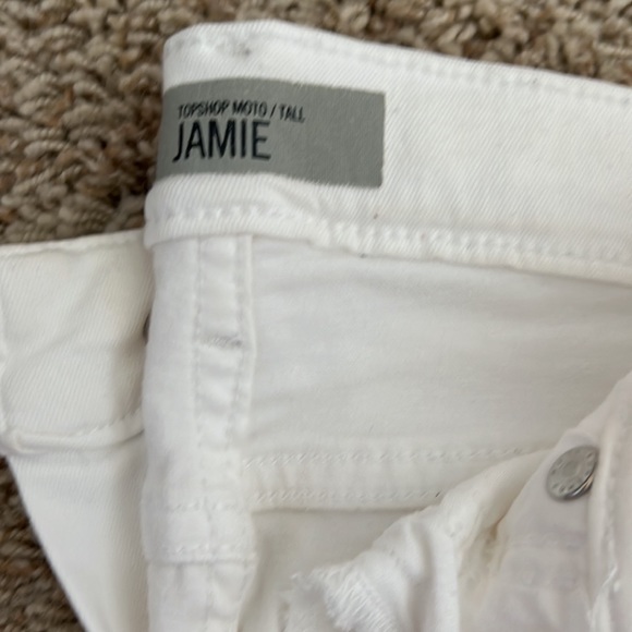 TOPSHOP Jamie white jeans - Picture 2 of 4